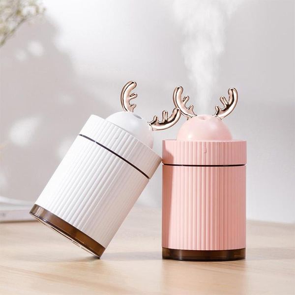 

ultrasonic air humidifier aroma essential oil diffuser for home car office usb fogger mist maker with colorful night lamp humidifiers