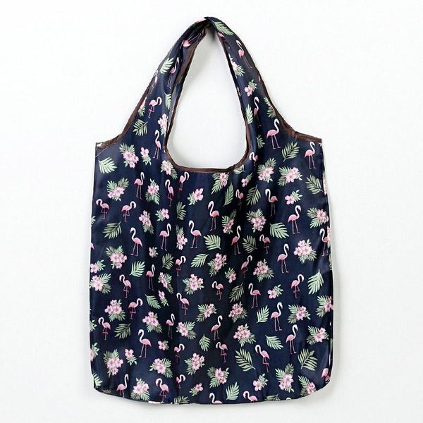 

shopping bags portable folding bag eco friendly ladies foldable reusable tote oxford travel shoulder grocery pouch organizati