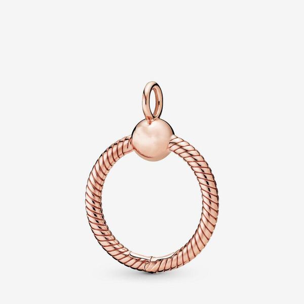 

genuine 925 sterling silver moments small o pendant fashion wedding jewelry making for women gifts