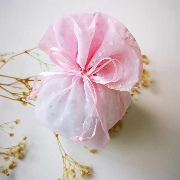 

1GV yilong yarn bag packaging boxes printed with transparent organza gift jewelry pearl candy pearl jewelry boxes candy package bag, Black;white