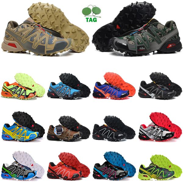 

r speed cross 3 outdoor mens running shoes speedcross runner jogging iii #22 black green red navy blue men trainers sports sneakers chaussur