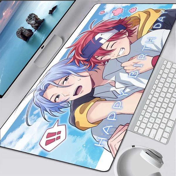 

mouse pads & wrist rests large anime sk8 the infinity pad lock edge keyboard computer gamer lapnotebook manga mat