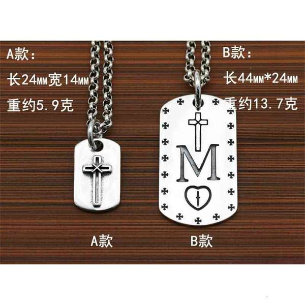 

luxury design pendant necklace fashion jewelry s925 sterling silver tide brand croix star cross soldier thai personalized accessories men&#0
