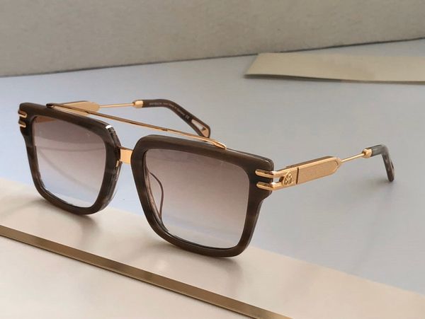 

designer sunglasses 2021 trendy oversize maybach women luxury fashion gradient rimless shaded big metal frame square sun glasses men, White;black