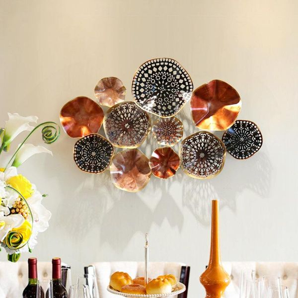 

decorative objects & figurines restaurant wall decoration creative living room wrought iron