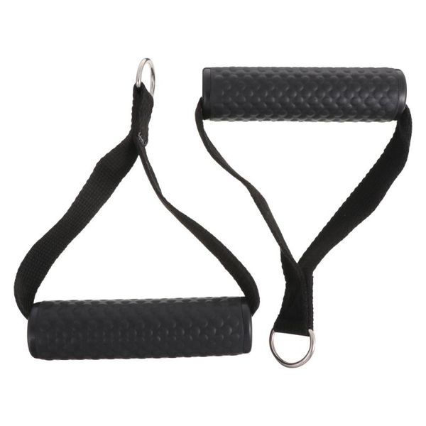 

accessories 2 pcs exercising handles fitness strap resistance bands grip