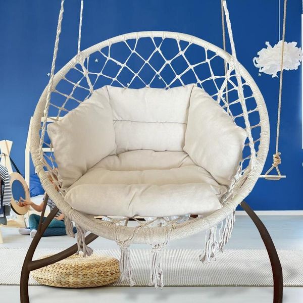 

cushion/decorative pillow hanging basket chair cushions swing cushion thick pad garden indoor outdoor balcony rocking seat