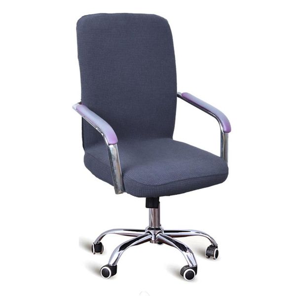 

chair covers easy clean cover elastic universal computer waterproof removable washable home office check pattern zipper anti dust