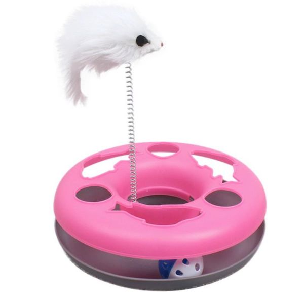 

funny crazy amusement disk cats ball animal toys multifunctional play activity pet cat