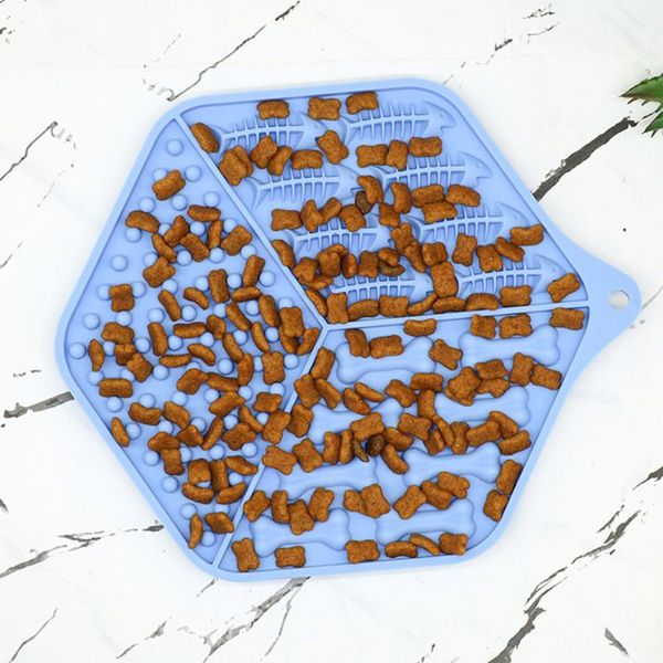 

slow feeder anxiety relief dogs cats pet licking mat home multifunction funny dispenser treats foldable practical bowls dog & feeders