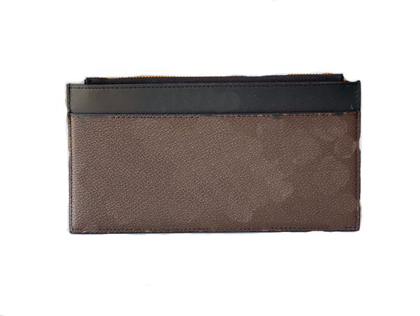 

2022 women wallets purse designer fashion all-match ladies single zipper classic with box purses leather wallets, Red;black