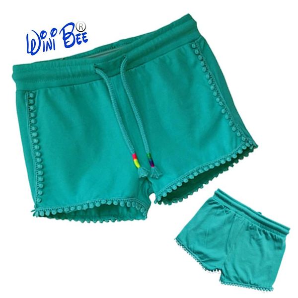 

shorts baby girl pants summer kids clothing for girls designer child fashion ruffle cover tassel pp 3-24months, Black