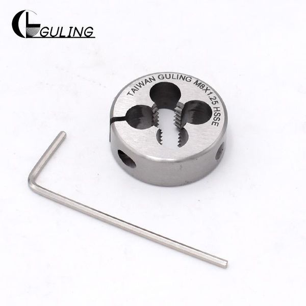 

hand tools guling metric round die m2x0.5 threading dies