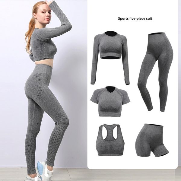 Tute Designer pista da yoga Tuta da donna Completi da palestra Abbigliamento sportivo Fitness Allinea pantalone Leggings set da allenamento pile tecnico T-shirt donna attiva nuovo stile per ragazze