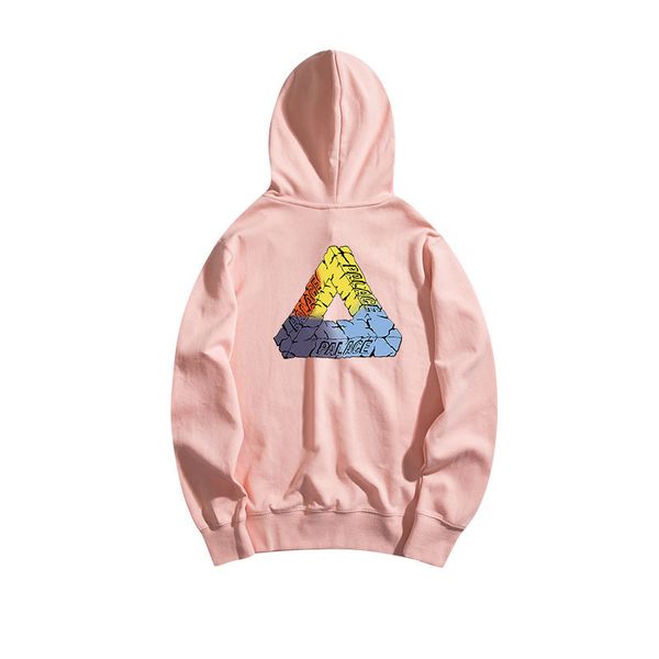 

2021 chunqiu high street skateboard trend triangle men's hoodie, Black