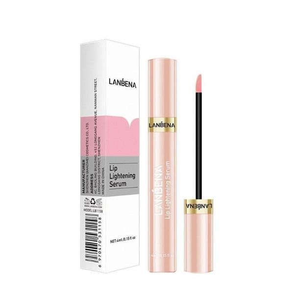 

lip gloss lanbena lightening serum plumper liquid reduce smooth long moisturizing beauty lasting lips pigmentation a7w8