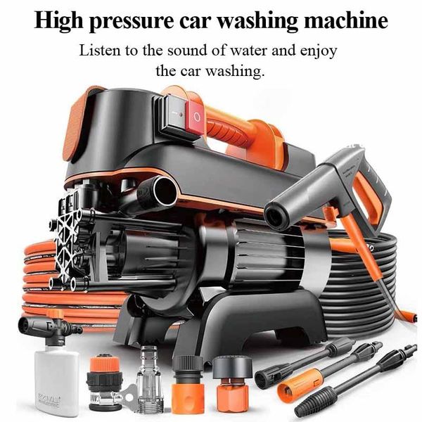 

car washer high pressure washing machine 220v portable pump water gun foam generator strong accessories