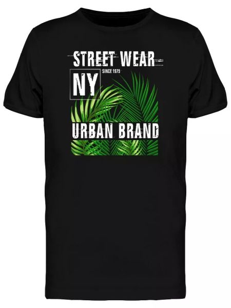 

Urban Nyc Street Wear Tee Men's -Image by Shutterstock, White;black
