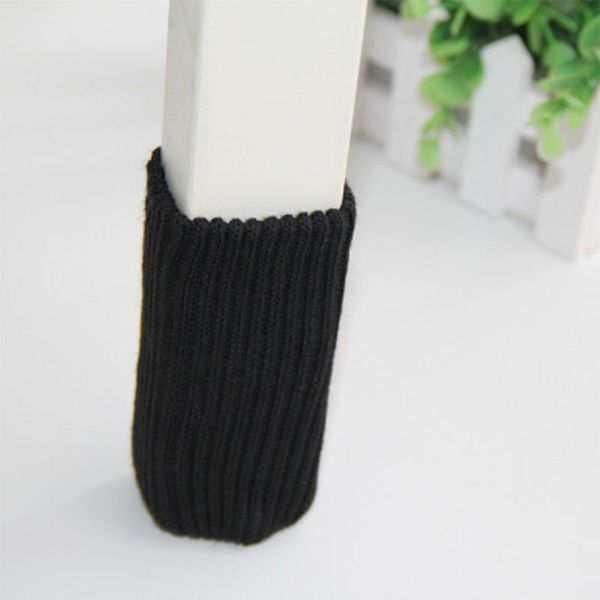 

chair covers 4pcs/set legs knitting anti-slip floor protection socks for household furniture feet protectors supplies