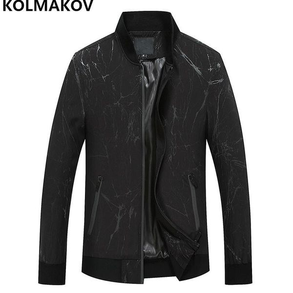 

men's jackets kolmakov 2021 bomber jacket for men casual homme fashion slim fit windbreaker hip hop coats masculino, Black;brown