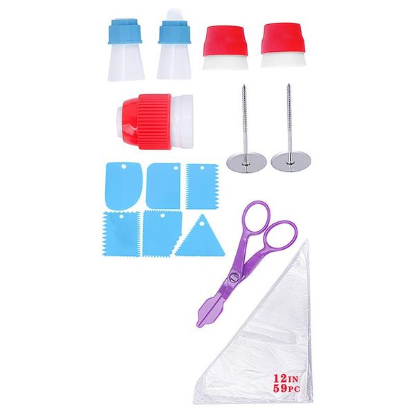 

baking & pastry tools 65pcs cake decorating tool set with storage box supplies kitconfectionery nozzles kitchen accessory ts3