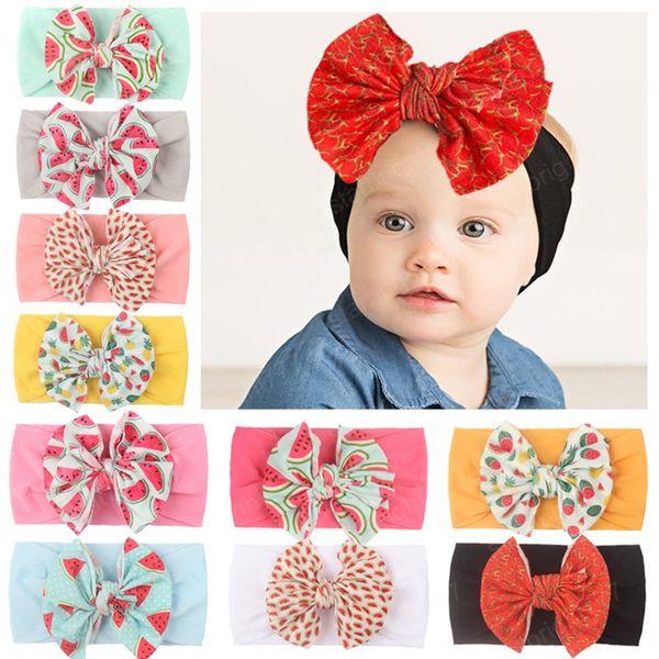 Bebê meninas nylon malha artificial flor faixa de cabelo acessórios adorável doce headbands crianças menina princesa kawaii hairbands headwear festa suprimentos crianças