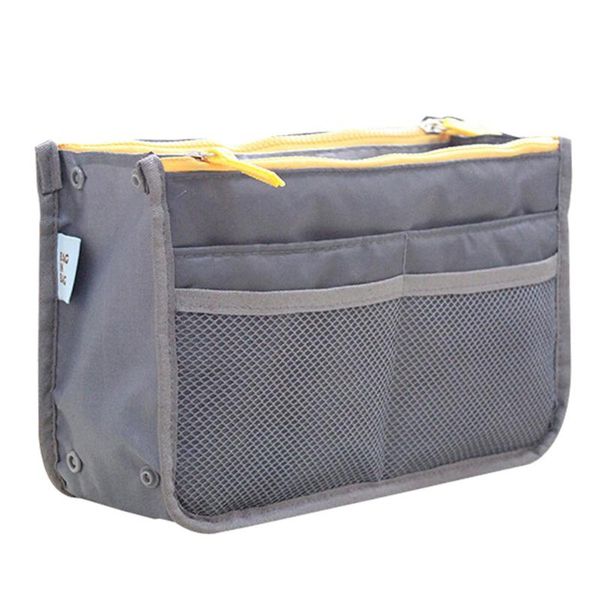 

storage bags female tote organizer insert bag women travel handbag purse large liner lady makeup cosmetic