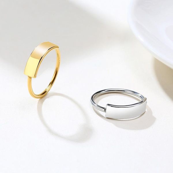 

wedding rings gold for women fashion beautiful pretty party ring ladies silver color girls luxury jewelry wholesale, Slivery;golden
