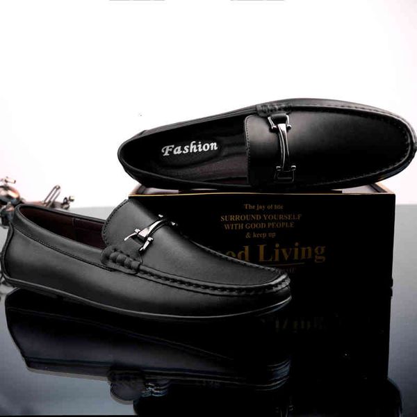 

dress shoes men leather winter warm wool italian loafers flat driving genuine male sneakers fur inside ypz0, Black
