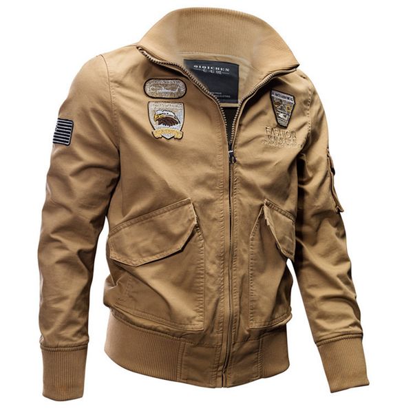 

Fashion Jacket Air Force No.1 Men's Large German Military Industrial, Khaki