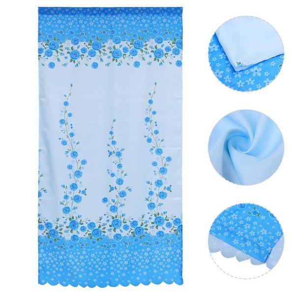 

curtain & drapes 1pc beautiful rose printed window for living room bedroom