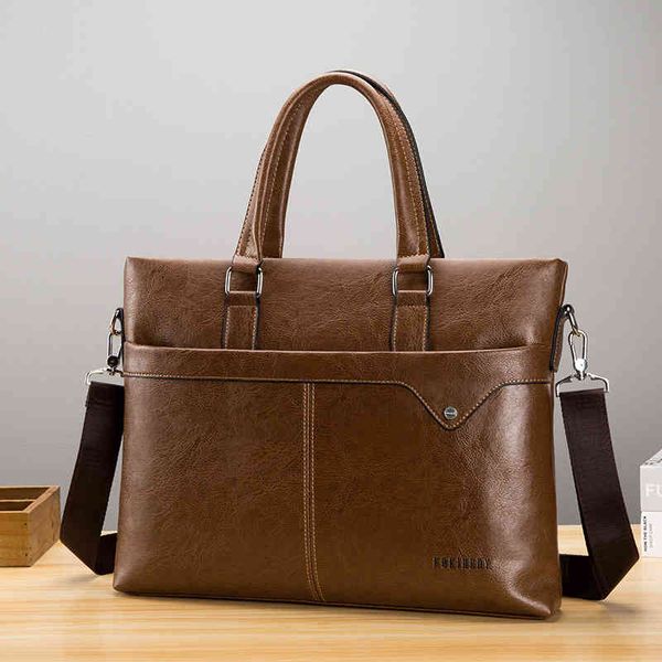 

men's handbag business briefcase leisure shoulder trend messenger office bag