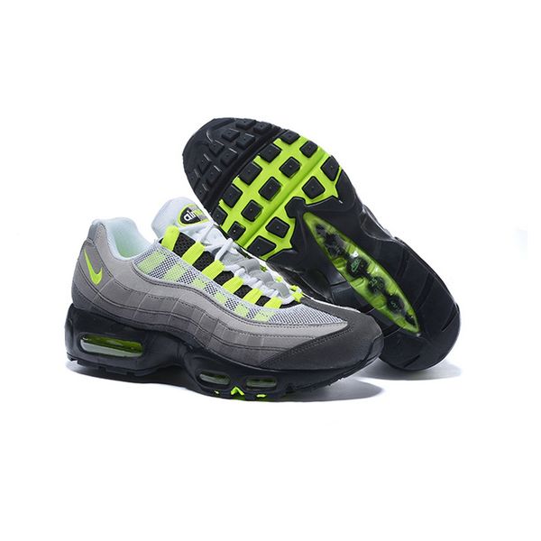 

95 running shoes neon core white worldwide pack black breathable comfortable outdoor sports sneakers trainers size 40-45