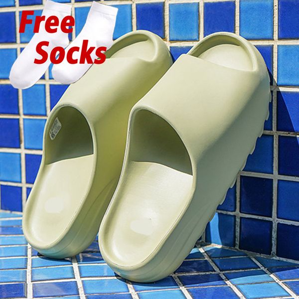 

yeesy foam runner slide women men slippers desert sand bone resin sandal bench sneakers yoga outdoor sports football basketball soccer a 9ks, Black