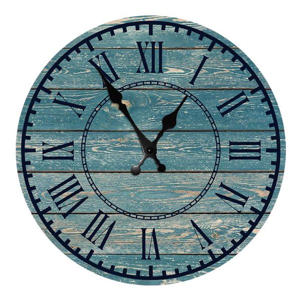 

wall clocks nordic style fashionable simple silent non-ticking wooden for home decor modern design wood clock quartz