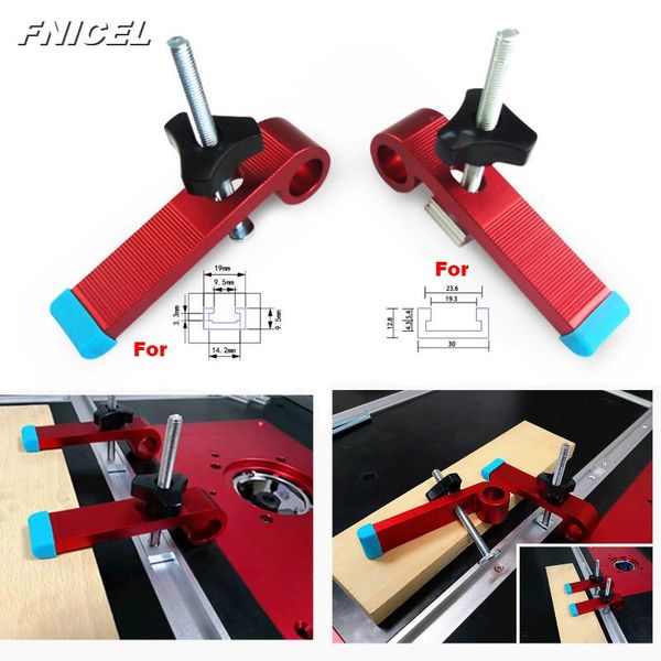 

professional hand tool sets 1set universal clamping blocks platen miter track m8 screw woodworking joint tools set