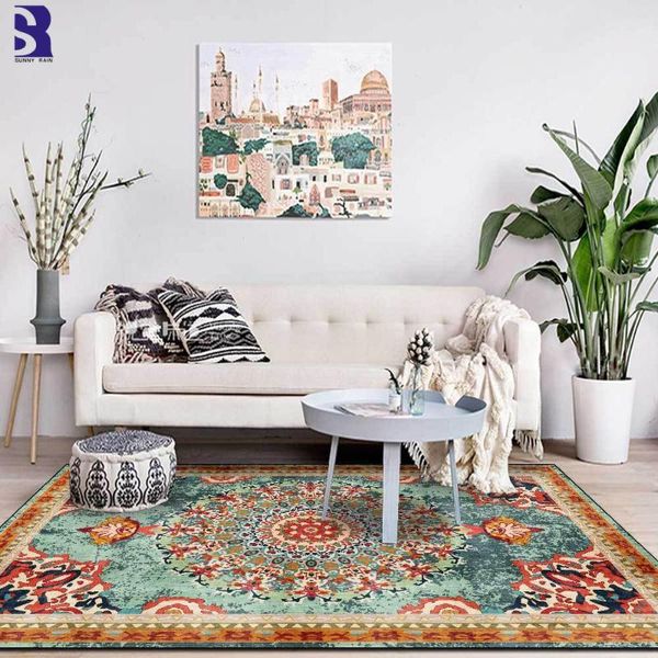 

carpets sunnyrain 1-piece printed persian living room for bed 3048