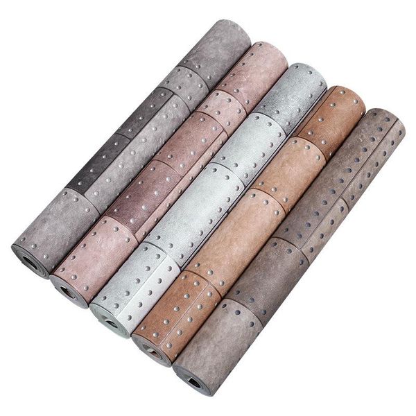 

wallpapers industrial wind wall paper retro nostalgia old iron art personality fashion 3 d three-dimensional restaurant bar clothing store