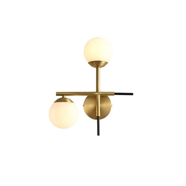 

wall lamp all copper magic bean northern europe simple family living room corridor bedroom bedside