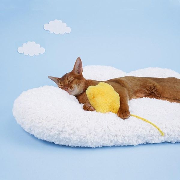 

cat beds & furniture cloud cushion dog sleeping pad autumn winter thickened warm mats small accessories
