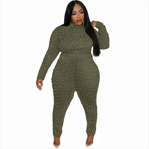

plus size and winter womens jumpsuits casual long sleeve bodysuit one piece outfit wholesale dropshipping, Black;white