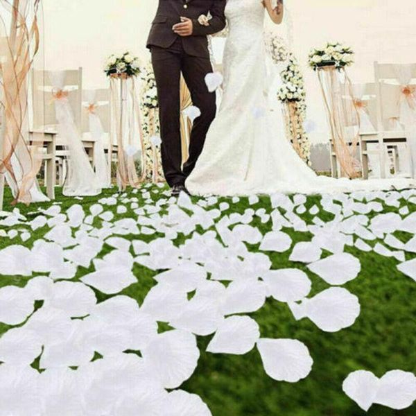 

pcs various colors silk flower rose petals wedding party decorations decorative flowers & wreaths