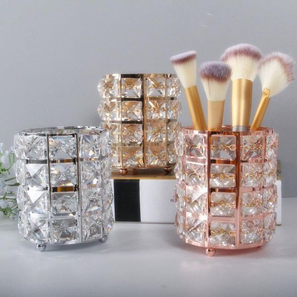 

eyebrow tools & stencils 2021 makeup organizer brush pencil storage box nordic pearl pen holder decoration