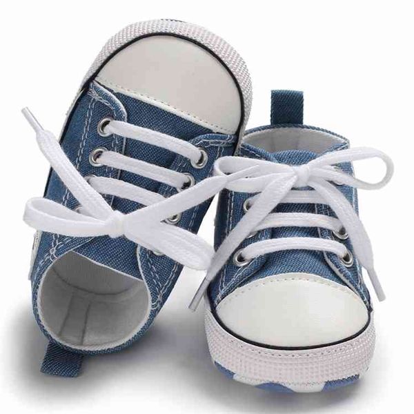

baby canvas classic sneakers newborn print star sports boys girls first walkers shoes infant toddler anti-slip