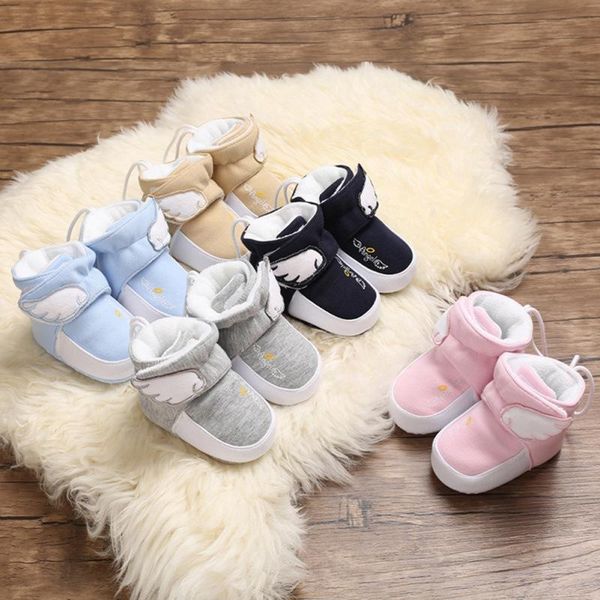 

first walkers fashion baby boy girl crib toddler shoes boot cotton comfort soft anti-slip warm arrivals