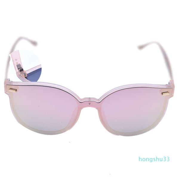

fashion sunglasses sunglasses custom italian round rimless rose gold mirror sun glasses with rounded frame, Black