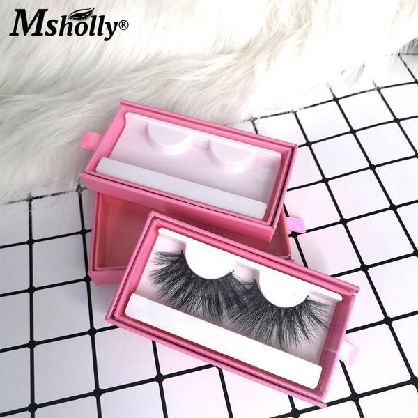 

msholly maquiagem 25mm lashes mink wholesale false eyelash phone pull packaging box makeup dramatic long extension1