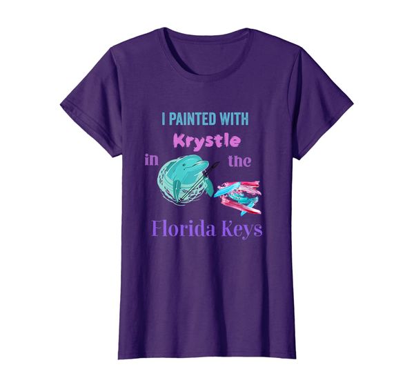 

i painted with krystle in the florida keys, White;black
