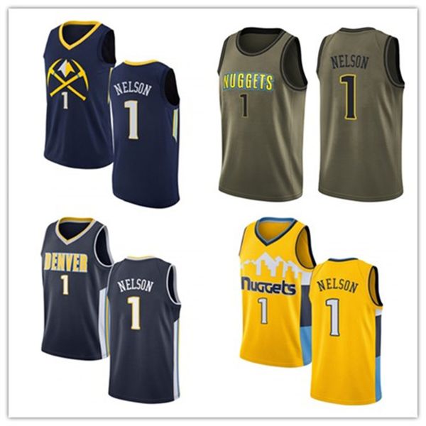 

2021 jameer custom men women youth 1 nelson basketball jerseys red blue jersey leave number name, Black;red