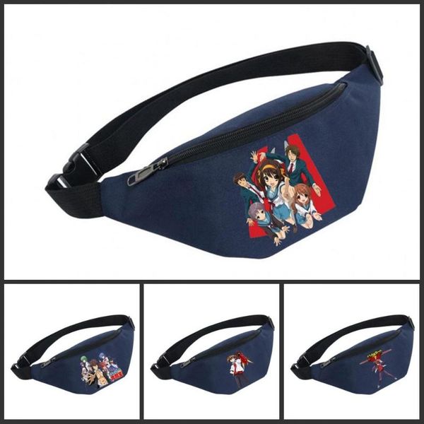 

waist bag women belt waterproof chest handbag fanny pack ladies belly bags for high school dxd